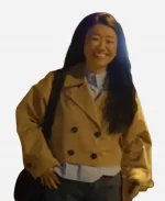 Lukita Maxwell Tv-Series Shrinking Alice Beige Cropped Jacket