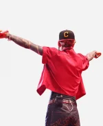 MGK Auckland 2026 Red Cotton Twill Work Shirt