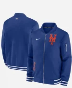 MLB 2026 Minnesota Twins vs New York Mets Steve Cohen Royal Blue Bomber Jacket