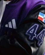 MLB Mariners 2026 Julio Rodríguez 44 Huckmade Varsity Jacket