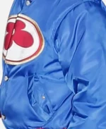 MLB World Series 2026 Game 1 Opening  Performance Pharrell Williams Blue Varsity Bomber Jacket