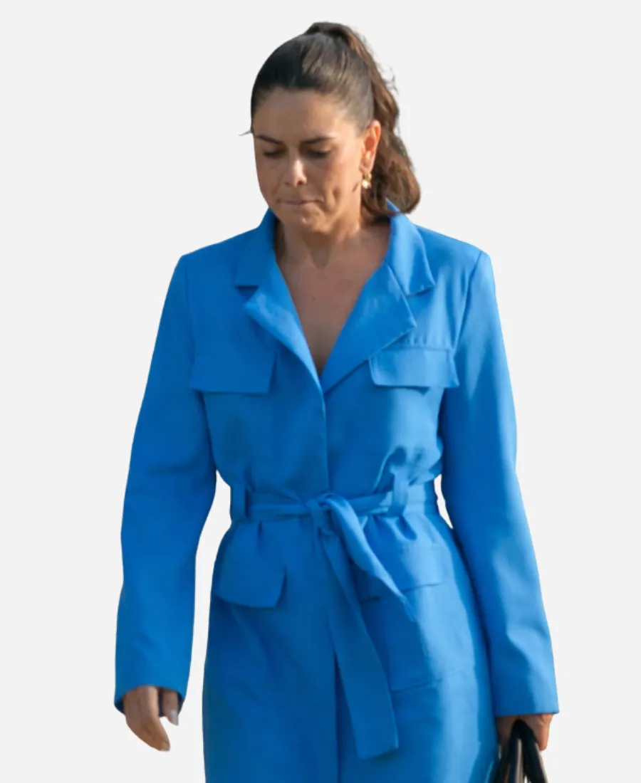Mackenzie Booth Home and Away Blue Coat Mackenzie Booth Home and Away Blue Coat