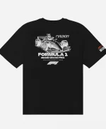 Malbon x F1 Bermuda Pit Sketch T-Shirt In Black