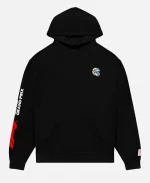 Malbon x F1 Fesque Pit Sketch Hoodie In Black