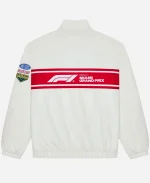 Malbon x F1 Miami White Track Jacket