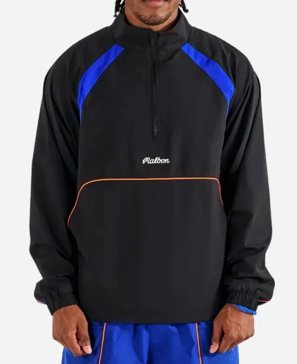 Malbon x Knicks Baseline Quarter-Zip Jacket