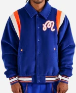 Malbon x NY Knicks The Garden Varsity Jacket