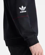 Manchester United x Adidas 90s Black Sweatshirt
