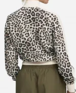 Marissa Reyes Running Point S02 Leopard Print Track Jacket