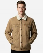 Marshals S01 Larry Bagby Shearling Jacket
