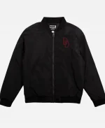 Marvel Daredevil Born Again The Man Without Fear Black Bomber Jacket