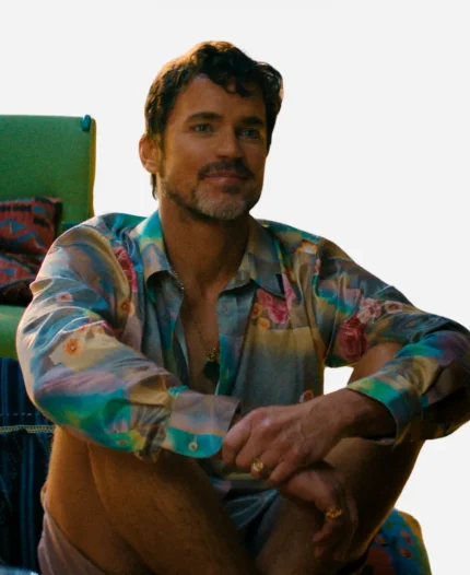 Matt Bomer Outcome 2026 Rose Multicolor Shirt
