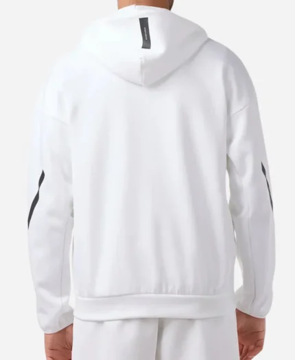 Men's Adidas Z.N.E. Real Madrid 2026 White Track Jacket