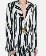 Meryl Streep 2026 The Devil Wears Prada 2 Striped Blazer