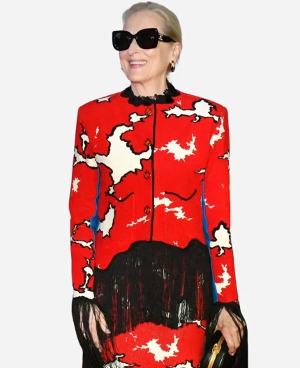 Meryl Streep Devil Wears Prada 2 Premiere Jacket