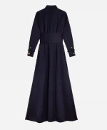 Meryl Streep The Devil Wears Prada 2 2026 Blue Long Coat