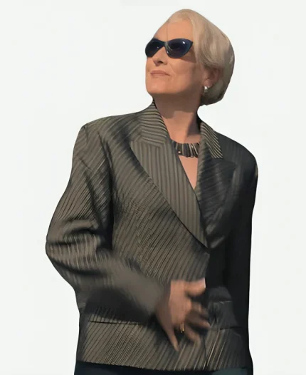 Meryl Streep The Devil Wears Prada 2 Black Blazer