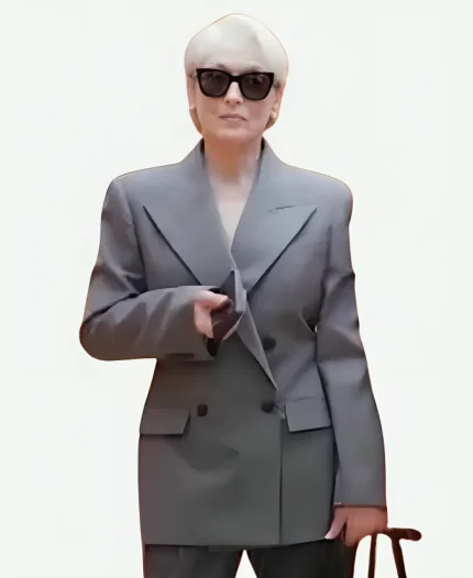 Meryl Streep The Devil Wears Prada 2 Premiere Grey Blazer