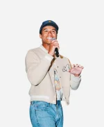  Michael 2026 IMAX Opening Night Event Jaafar Jackson Varsity Jacket