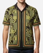 Michael 2026 IMAX Opening Night Juliano Valdi Green Short-Sleeved Shirt