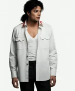 Michael 2026 Jaafar Jackson White Jacket