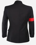 Michael Jackson Bad Buckle Blazer Jacket In Black