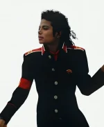 Michael Jackson CTE Military Black Jacket