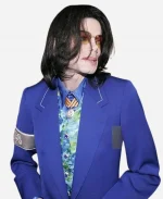 Michael Jackson Courtside Blazer - Blue