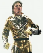 Michael Jackson HIStory World Tour Golden Jacket