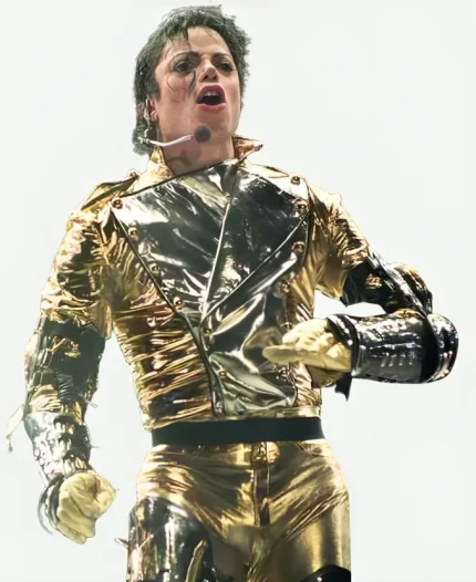 Michael Jackson HIStory World Tour Golden Jacket