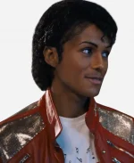 Michael Jackson Movie Michael 2026 Jaafar Jackson Red Leather Jacket