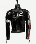 Michael Jackson Persian Eagle Black Leather Jacket - For Men & Women