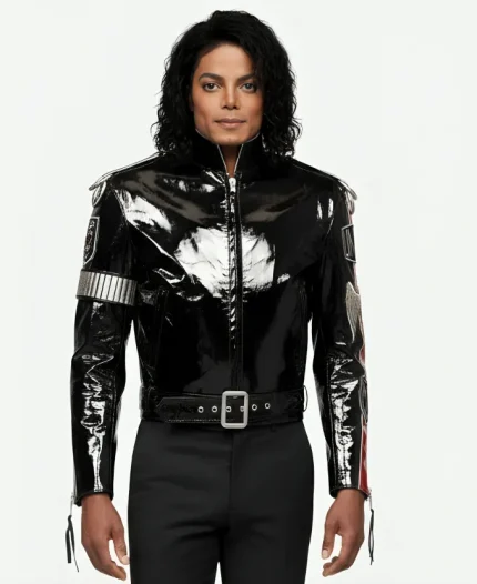 Michael Jackson Persian Eagle Leather Jacket