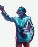 Michael Jackson This Is It Silver Blazer Jacket - For Sale