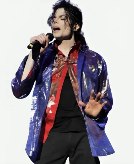 Michael Jackson This is it Purple Jacket