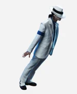 Michael Jackson Thriller White Pinstripe Suit