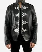 Michael Jackson V8 Retro Black Leather Jacket