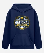 Michigan Wolverines 2026 NCAA Basketball National Champions Half-Court Hero Hoodie