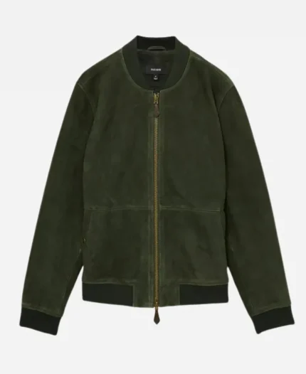 Mike Manning Tv Series Beyond the Gates 2026 Bradley Smitty Smith Green Bomber Jacket