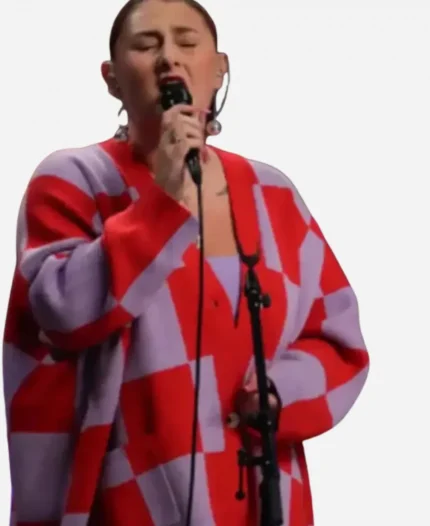 Mikenley Brown The Voice S29 Oversized Cardigan