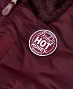 Mike's Hot Honey x Alpha Industries B-15 Burgundy Bomber Jacket