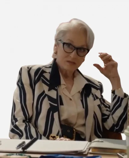Miranda Priestly The Devil Wears Prada 2 Striped Blazer