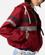 Miu Miu FW26 Little Simz Track Jacket In Red