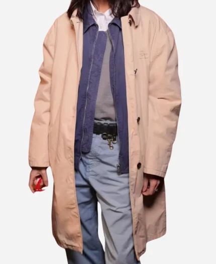 Miu Miu Paris Fashion Show FW26 Alexa Chung Beige Trench Coat