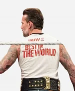 Monday Night RAW 2026 CM Punk Tank Top - White