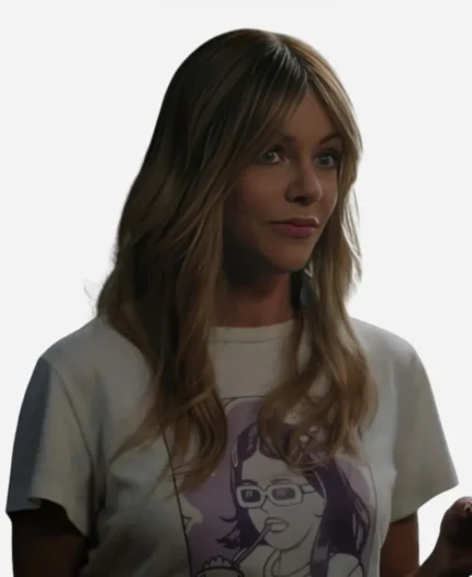 Morgan Gillory Tv Series High Potential S01 Kaitlin Olson White T-Shirt
