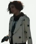 Morgan Taylor Campbell The Imperfects 2022 Tilda Weber White Biker Jacket