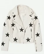 Morgan Taylor Campbell The Imperfects Biker Jacket - White