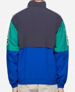 Multicolor Retro Windbreaker Jacket