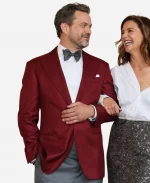 NY Gala Screening Brunello The Gracious Visionary Joshua Jackson Maroon Blazer
